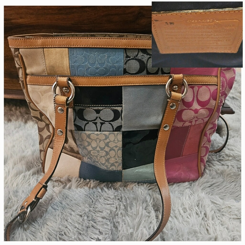 COACH Patchwork Large Tote